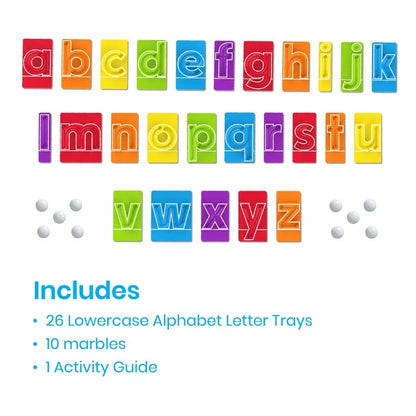 🔥Last Day 49% OFF-2026 Ingredientp®🔤Marble Tracers - Lowercase Letters🌀Roll Into Letter-Writing Fun!