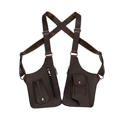 🔥Last Day 48% OFF-Premium Leather Adjustable Underarm Shoulder Bag for Men