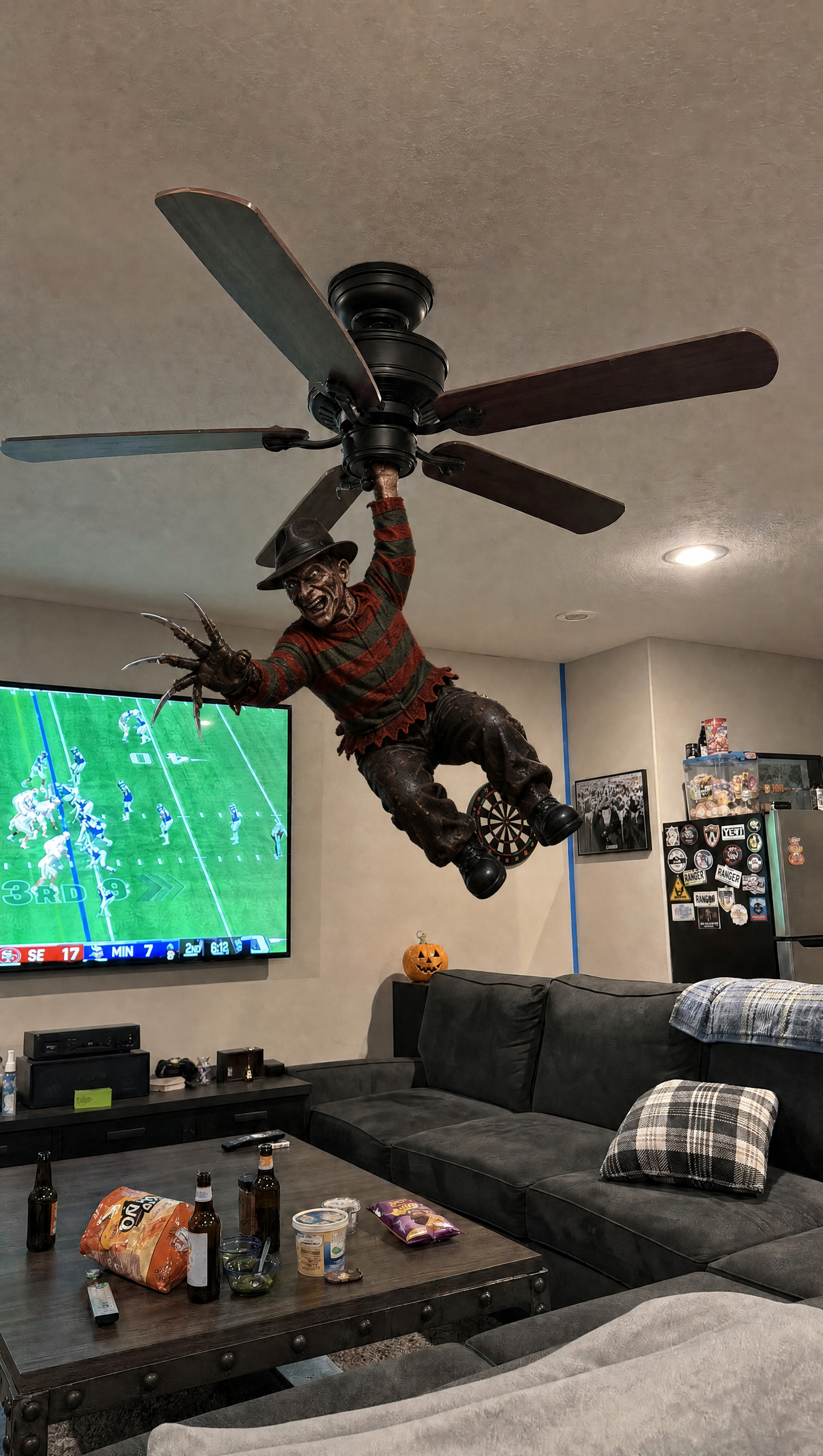 Limited Halloween Sale – Turn Your Ceiling Fan Into A Spooky Horror Decoration