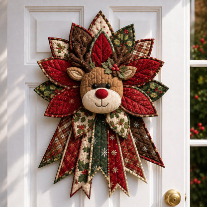 ⭐ 🎄 Christmas Sale 50% OFF 🎉 – DIY Quilted Christmas Door Hanging Kit for Festive Holiday Home Deco