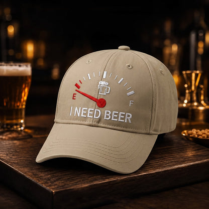 ⏰ LAST DAY 50% OFF 🔥 "I Need Beer" Cap – The Ultimate Pub & Weekend Icebreaker! 😂