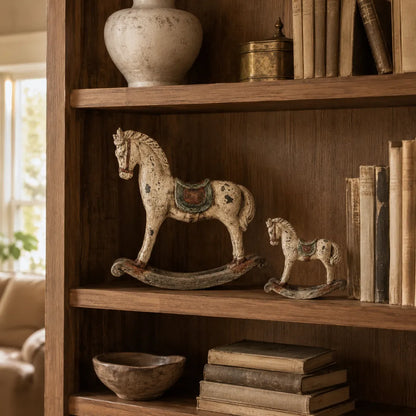🎠Vintage Heirloom Rocking Horse Decor Set of 2