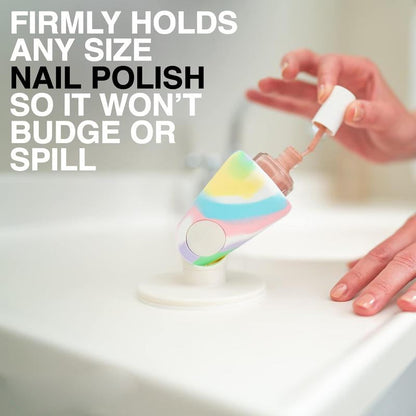 💅Buy 1 Get 1 Free! Untippable Nail Polish Holder · Anti-Spill Manicure Stand ✨