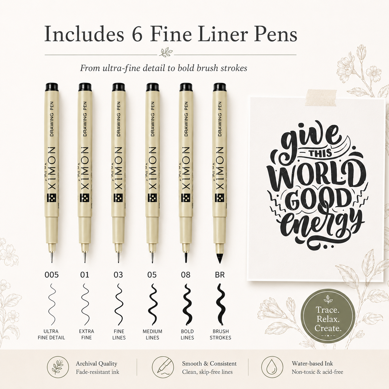 Beginner-Friendly💕Ink Tracing: A Therapeutic Reverse Coloring Experience📚(Deluxe Edition)