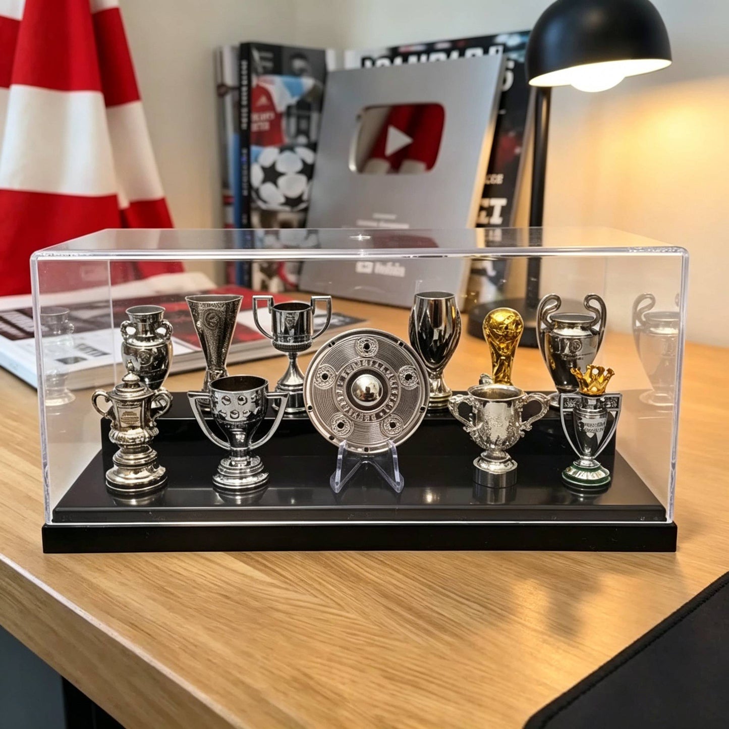 🏆Mini Soccer Trophy Set: The Ultimate Collector's Display