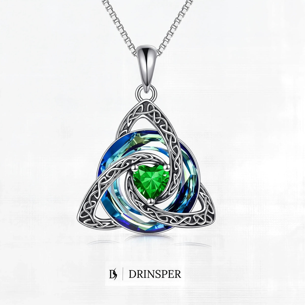 🛡️ Celtic Birthstone Shield: Wear Your Protection & Story ✨