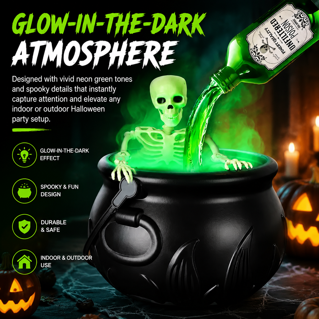 🎃Magical Floating Potion Cauldron
