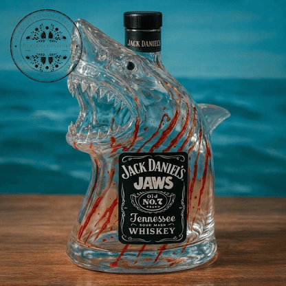 Exclusive Jack Daniel’s Jaws Edition: Must-Have Whiskey Bottle Decor