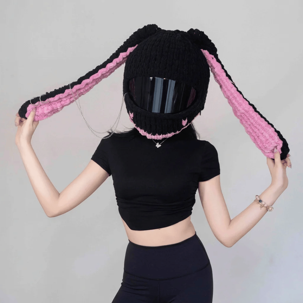 🏍️LAST DAY 49% OFF-🔥Handmade Helmet Cover | Cute Knit Helmet Topper for Motorcycle & Bike Helmets