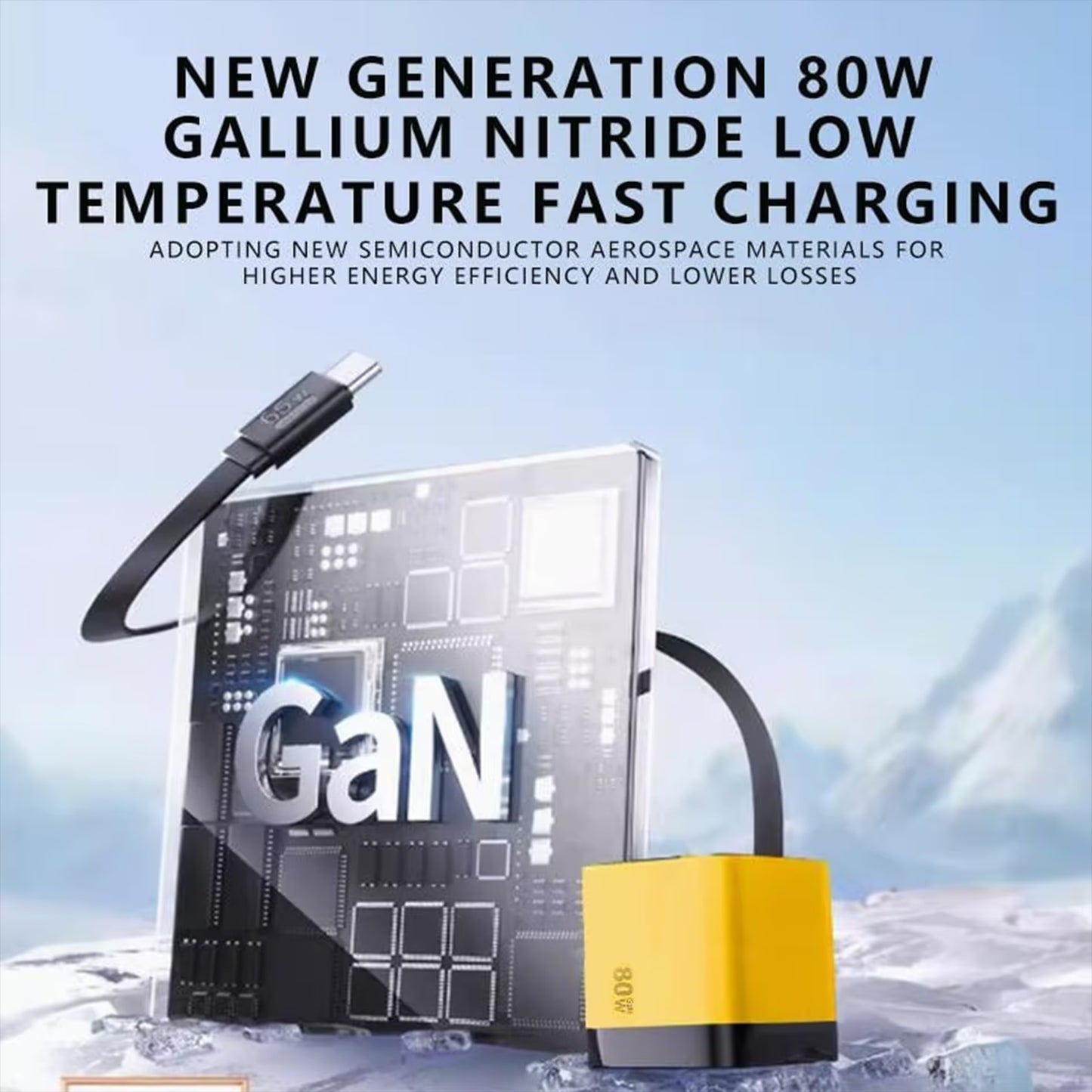 💡3 in 1 Charger Retractable 80W MAX Fast