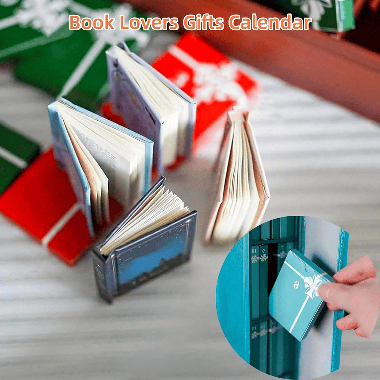 Last Day 50% OFF ✨💥 Mini Book Ornament Advent