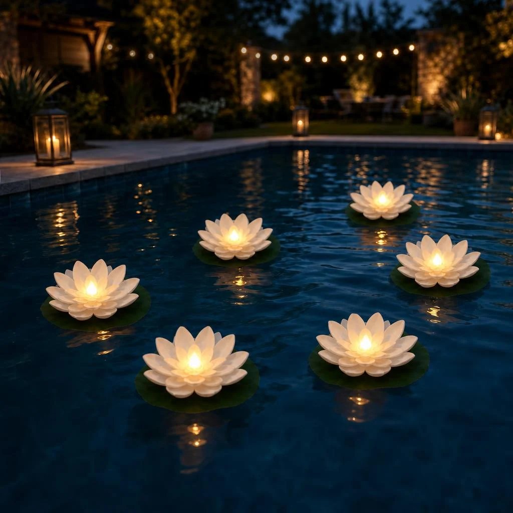 zavrlyshop™ Floating Lotus Lights