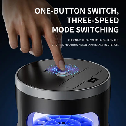 Indoor Insect Trap with Light and Suction Non Zapper Flying Bug Catcher for Mosquitoes Fruit Flies Gnats and Moths