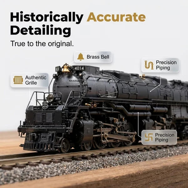 🏆85th Anniversary Steam Giant 4014 Locomotive Die-Cast Model