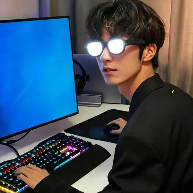 🌟 Futuristic LED Light-Up Party Eyewear 🕶️⚡