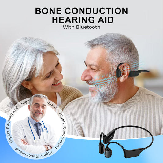 💥50% OFF🔥Bone Conduction Smart Hearing Aid Bluetooth Earphones