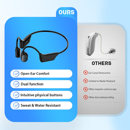 💥50% OFF🔥Bone Conduction Smart Hearing Aid Bluetooth Earphones