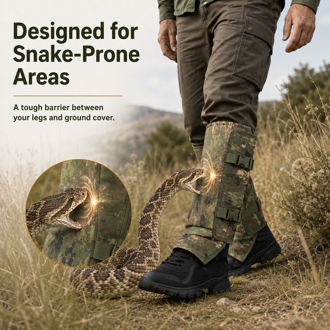 🔥Snake Bite & Puncture Resistant Hunting Leg Warmers