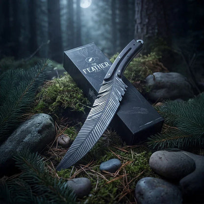 Hand-forged - Feather Knife