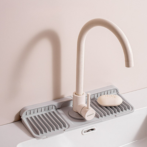 Silicone Faucet Splash Guard – Drip Mat for Sink & Basin