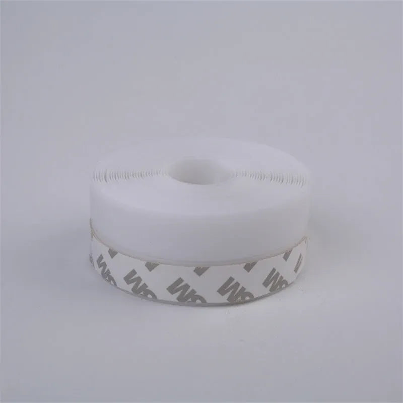 16.4Ft Door Weather Stripping | Adhesive Draft Stopper Seal Strip for Doors, Windows & Shower Doors