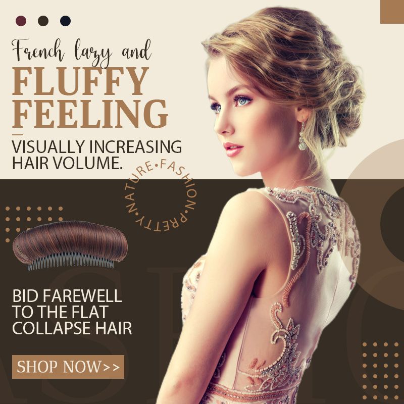 🔥HOT SALE🔥Invisible Fluffy Hair Pad