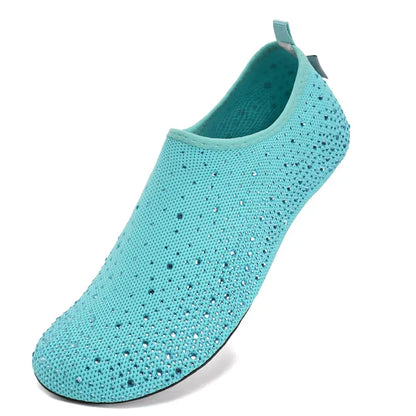 🎁 ÚLTIMO DÍA: ¡49% DE DESCUENTO! 🔥 Calcetines acuáticos descalzos para mujer: Todo en uno para playa, natación, yoga y casa
