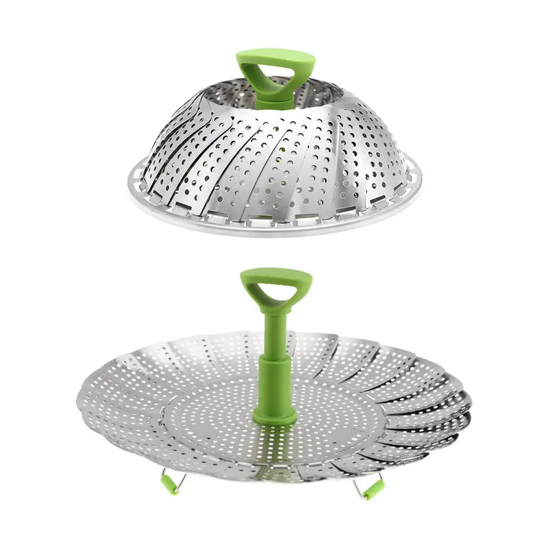 🥦 Expandable Steamer Basket – Turn Any Pot Into a Steamer
