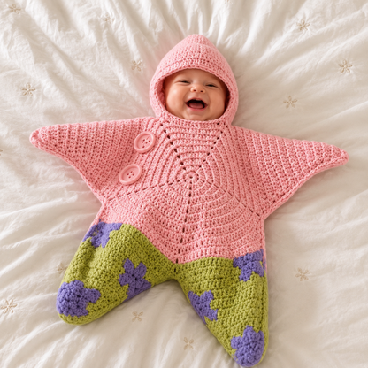 👶Baby starfish outfit.
