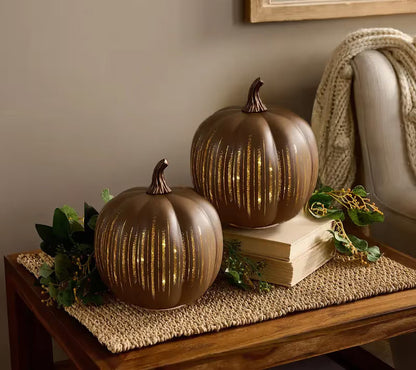 🔥2026 HOT SALE - 🎃✨ Illuminated Starry Night Pumpkins by Valerie✨