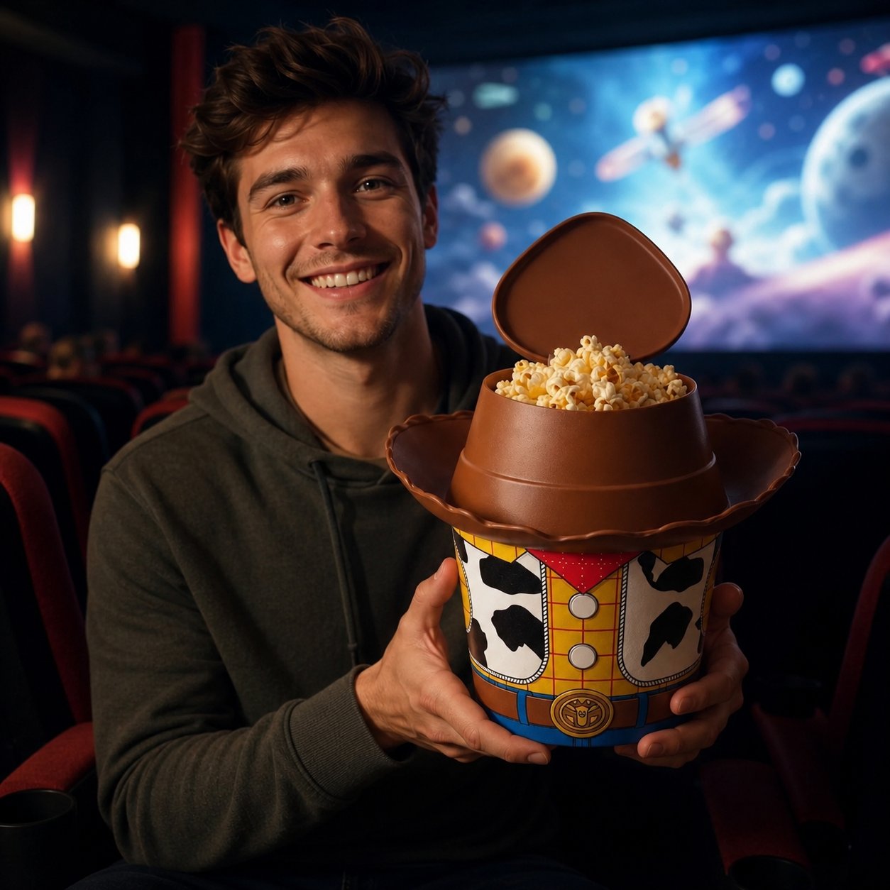 Cowboy Hat Popcorn Bucket