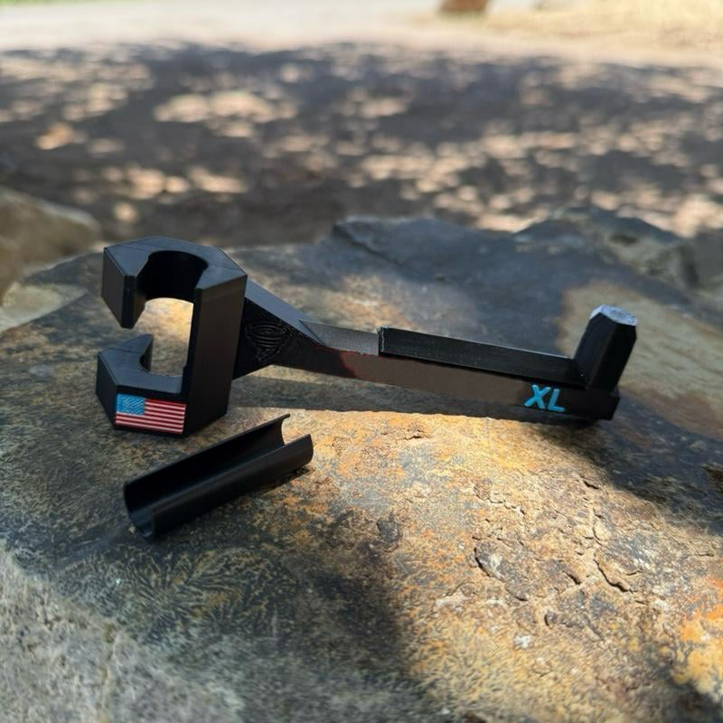 Nearly Universal Bow Hanger for Trucks & SUVs - Printed from ASA will not melt/warp– Spacer Ring Included | 20% Stronger | Quick No-Tool Install