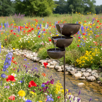 🔥Bring Life Back To Your Garden – Rain Catcher Bird Bath 🌿🐦