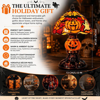 🎃Halloween Ghost Bat Pumpkin Table Lamp