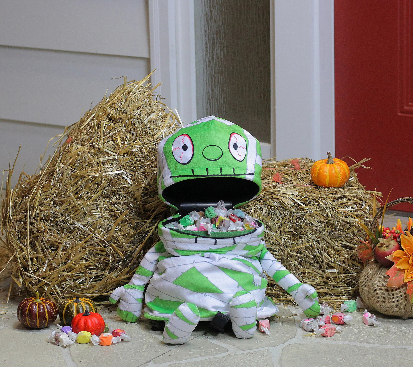 Musical Animated Mummy Children's Halloween Trick or Treat Bag