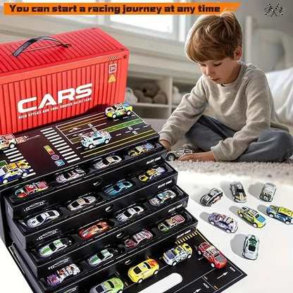 🎁LAST DAY 50% OFF🏎️48pcs Pull-Back Toy Cars Set