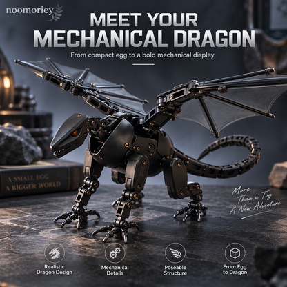 🥚🐉 DragonMorph – Egg to Dragon Transforming Mechanical Toy