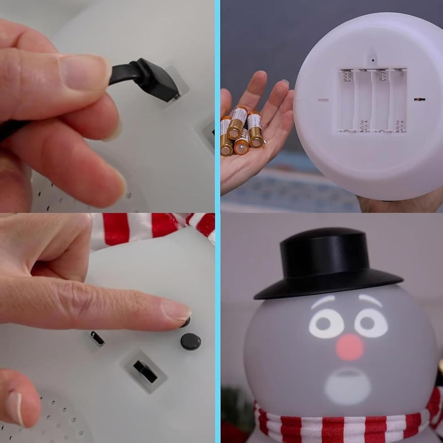 ☃️Frostbyte 12\" Animated Talking Snowman