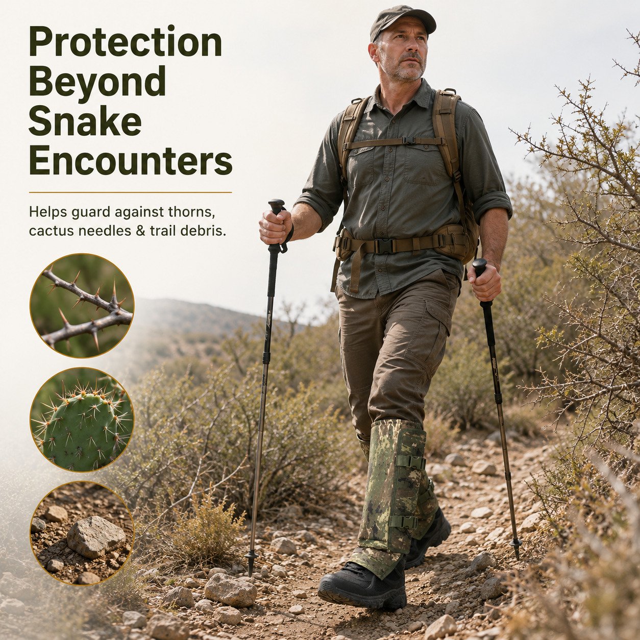 🔥Snake Bite & Puncture Resistant Hunting Leg Warmers