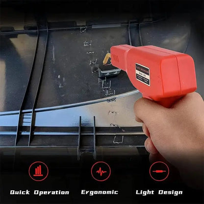 🔧 Handheld Car Plastic Welding Repair Tool (200 Staples Included)