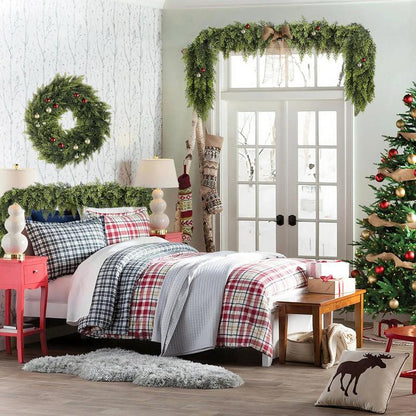 💥6 FT Artificial  Cypress Rattan – Winter Greenery