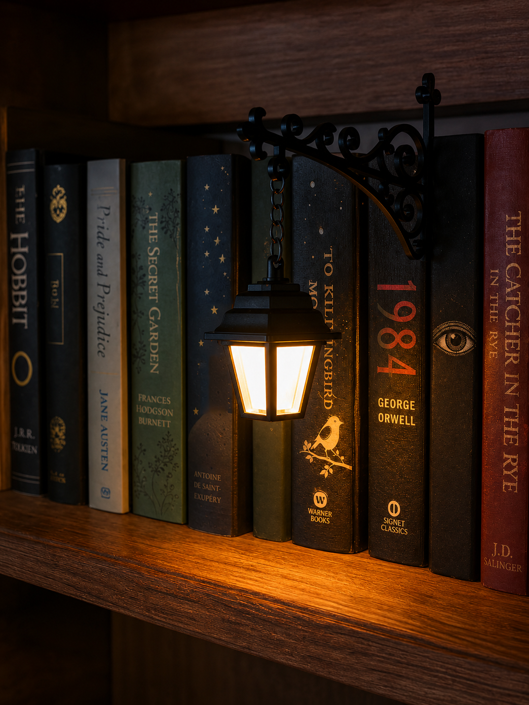 🌟📚Library Lantern-Decorative Bookshelf Lighting
