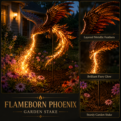 🔥Solar Powered Phoenix Fire Garden Light