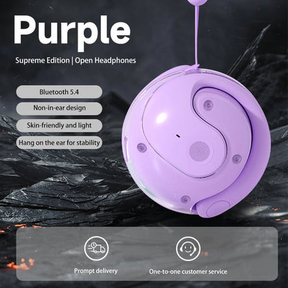 🏆#1 Best Seller ⏰LAST DAY 50% OFF 💎AI Translation Wireless OWS Bluetooth5.4 Earphones (Fit iOS & Android)