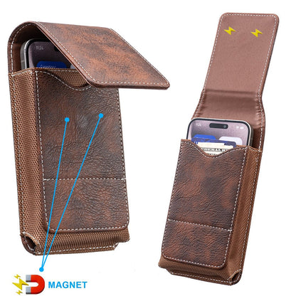 🔥📱 Limited Offer 50% OFF✨ Mobile Phone Belt Pouch | Easy Access, Secure Fit & Convenient Card Storage