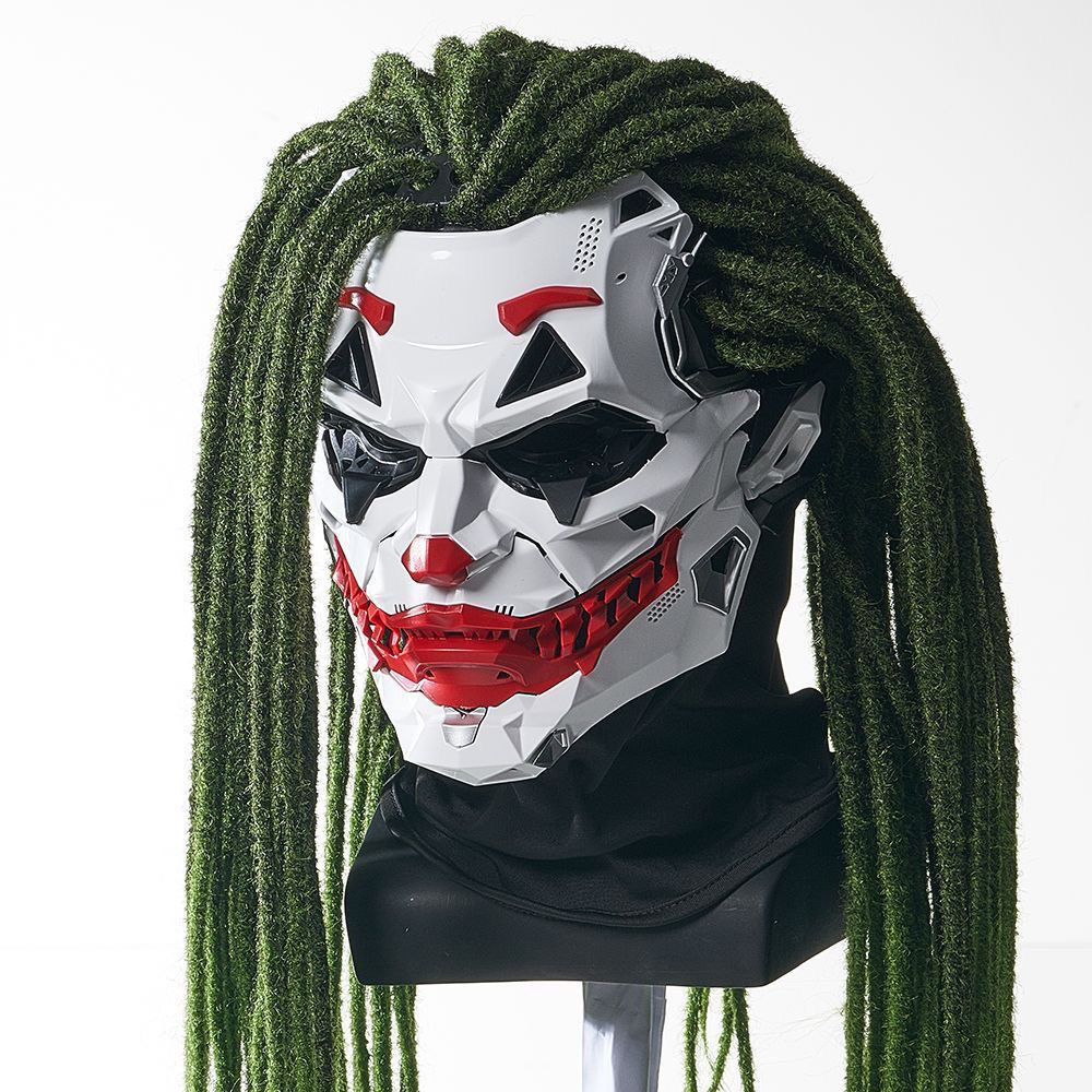 🔥Hot Sale 49% OFF🔥Cyberpunk Joker Mask - The Ultimate Cosplay  Statement Piece