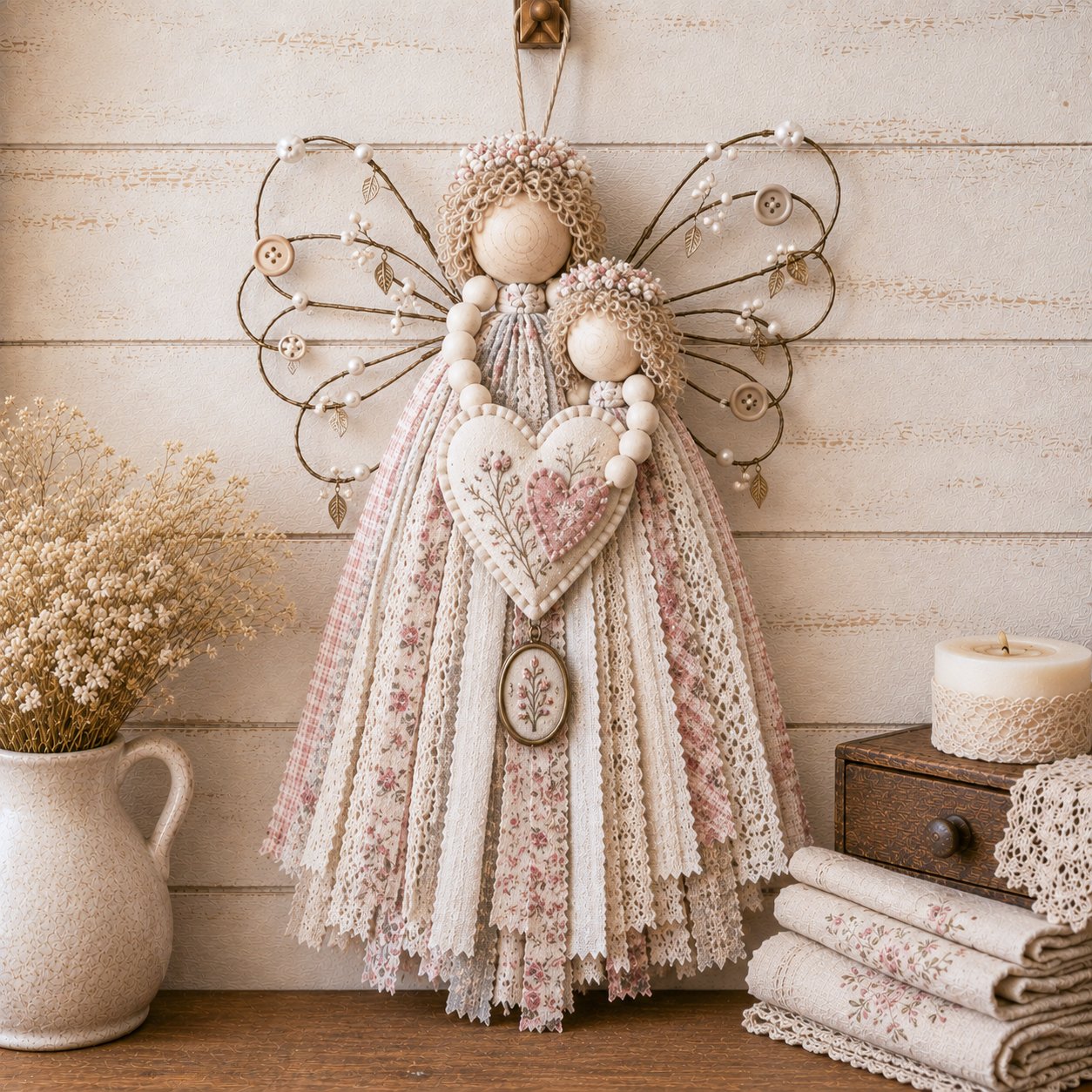 🔥Last Day 49% OFF - 🪽 Angel Fabric Hanging DIY Kit