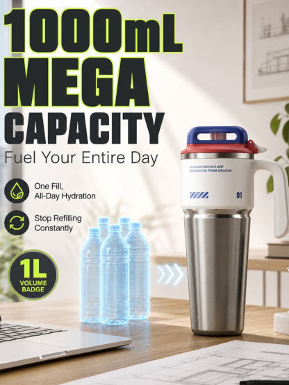 The Ultimate Hydration Upgrade: 24-Hour Ice Cold, 12-Hour Piping Hot! 🧊🔥