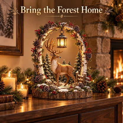 🌸Woodland Reindeer Lantern