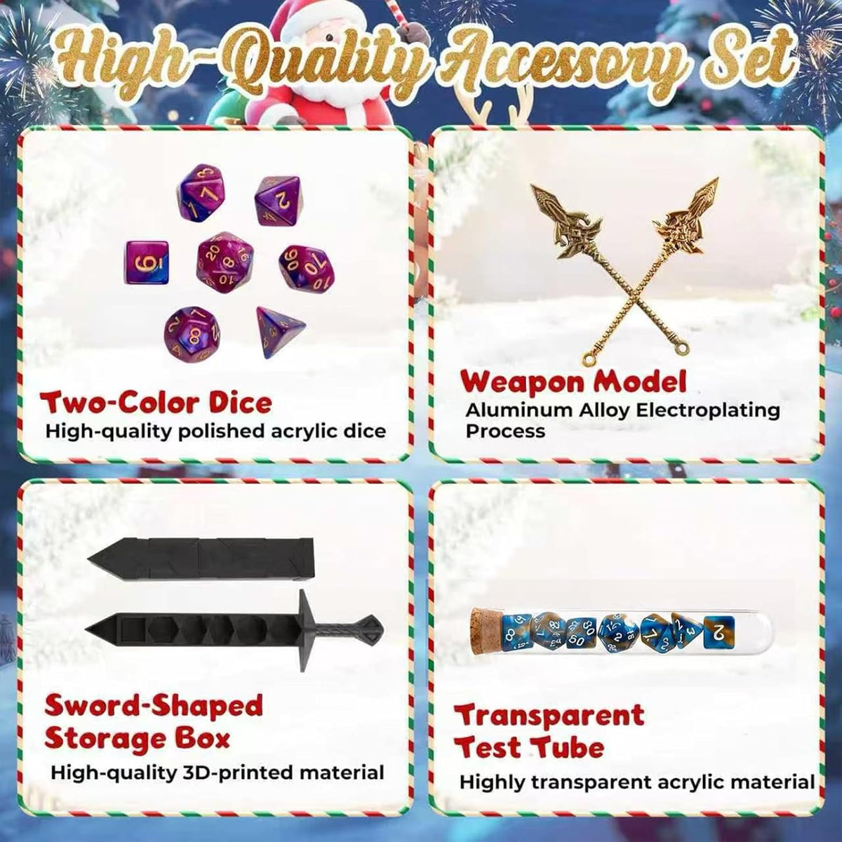 DND advent calendar accessories